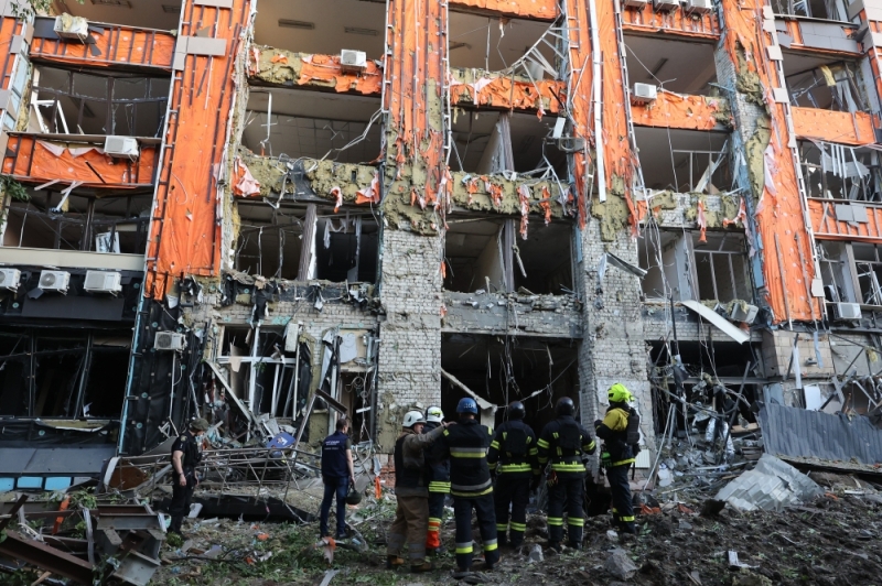 ارتفاع قتلى الهجوم الروسي على متجر في خاركيف إلى 14 شخصًا