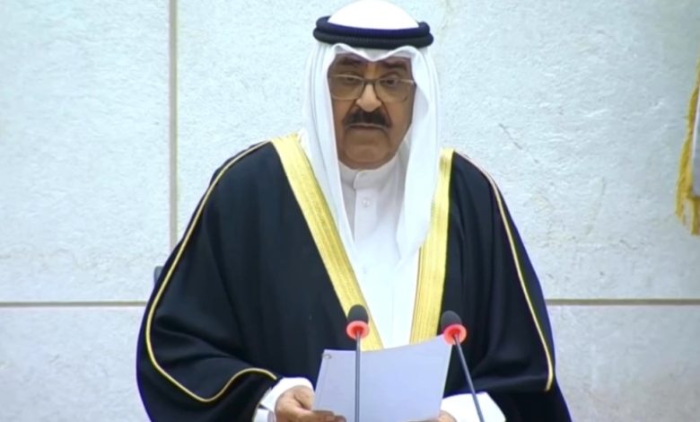 ولي عهد الكويت يطالب بوقف إطلاق النار في غزة وإدخال المساعدات