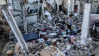 مفوض حقوق الإنسان: البلدات في أنحاء غزة تحولت إلى أنقاض