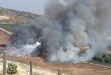 لبنان: إصابة 8 أشخاص فى غارة إسرائيلية على مدينة النبطية
