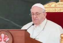 بابا الفاتيكان يصل سنغافورة بمحطته الأخيرة فى جولته الحالية جنوب شرق آسيا