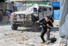 إصابة طفل برصاص الاحتلال فى مخيم عسكر شرق نابلس