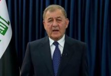 رئيس العراق: إيران جارة مهمة ولها مكانتها الإقليمية فى دعم واستقرار المنطقة