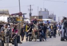 المنظمات الأهلية الفلسطينية: أكثر من 40 ألف نازح يتواجدون فى كل كليو متر