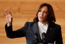 إعلانات تذكر مسلمى أمريكا بأن زوج هاريس يهودى.. ونيويورك تايمز: معادية للسامية