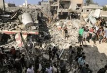 شهداء وجرحى فى قصف الاحتلال لخيمة تؤوى نازحين فى منطقة العطار بمدينة خان يونس