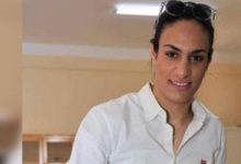 البطلة إيمان خليف عقب الإدلاء بصوتها فى انتخابات الرئاسة: تحيا الجزائر