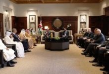 عاهل الأردن يدعو إلى تكثيف الجهود لوقف إطلاق النار فى غزة