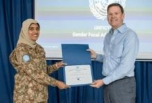 الأمم المتحدة تكرم جنديتان باكستانيتين لدورهما فى قوات حفظ السلام