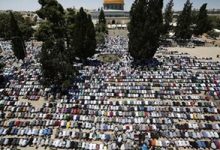 40 ألف فلسطينى يؤدون صلاة الجمعة فى المسجد الأقصى