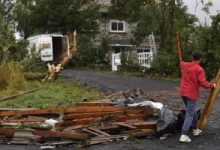 العاصفة كيرك تجتاح فرنسا وتتسبب فى هطول أمطار غزيرة وأضرار بالغة