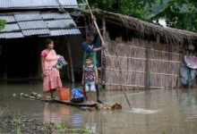 الفيضانات بشمال بنجلاديش تتسبب في خسائر جسيمة