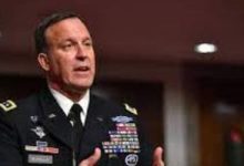 قائد القيادة المركزية للجيش الأمريكى فى سوريا