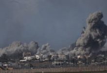 استشهاد 10 فلسطينيين خلال قصف الاحتلال الإسرائيلى منطقتى وسط و جنوب غزة