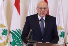 ميقاتى وأبومازن يؤكدان أهمية دعم تولى دولة فلسطين مهامها فى قطاع غزة