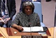 السفيرة الأمريكية بالأمم المتحدة: نواصل دبلوماسيتنا لإنهاء حرب غزة