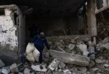 استشهاد 4 فلسطينيين جراء قصف الاحتلال لمنزل بحى الدرج شرق غزة