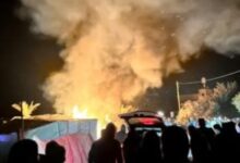 شهيدان جراء قصف مسيرة إسرائيلية مزارعين فى منطقة مصبح شمالى رفح الفلسطينية