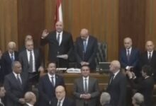 جوزيف عون يؤدى اليمين الدستورية رئيسا للجمهورية اللبنانية