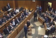 برلمان لبنان يفشل فى انتخاب جوزيف عون رئيسا