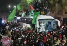 لقطات لاحتفالات فى شوارع الضفة الغربية بعد الإفراج عن الأسرى الفلسطينيين