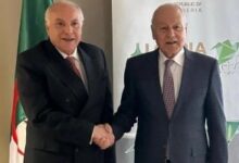 أبوالغيط يناقش مع وزير خارجية الجزائر القضايا العربية الهامة