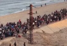 فتح شارع صلاح الدين أمام السيارت وعشرات آلاف النازحين يعودون مشيا لشمال غزة