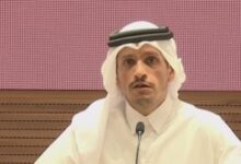 قطر تؤكد حق الشعب الفلسطينى فى إقامة دولته المستقلة وعاصمتها القدس الشرقية